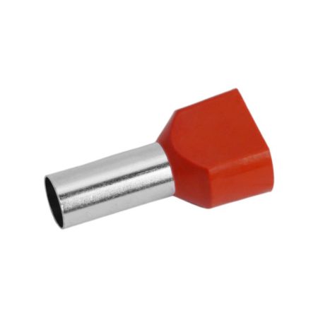 Érvéghüvely 2 x 10 mm2-es vezetékekhez