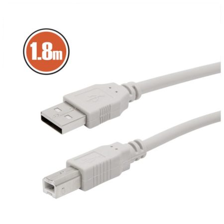USB kábel 2.0 A dugó – B dugó 1,8 m