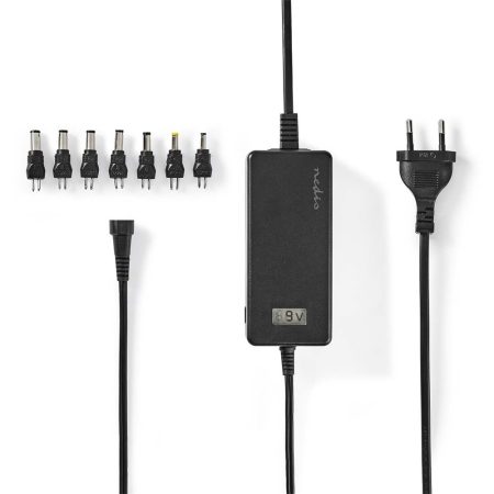 NEDIS ACPA105 univerzális AC-DC tápegység 5-24V 36W 7 cserélhető tápdugó NEDIS ACPA105 univerzális AC-DC tápegység 5-24V 36W 7 cserélhető tápdugó
