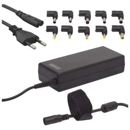 Univerzális laptop/notebook töltő adapter tápkábellel 12-24V/5-6A