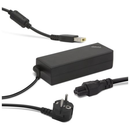 Laptop/notebook töltő adapter tápkábellel - Lenovo 90W/20V/4.5A - 11/6,7x4,5/3 mm dugóval