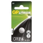 GP LÍTIUM GOMBELEM CR1216