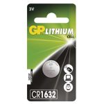 GP LÍTIUM GOMBELEM CR1632