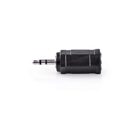 Sztereó audió adapter | 2,5 mm-es Dugasz - 3,5 mm-es Aljzat | 10 darabos | Fekete