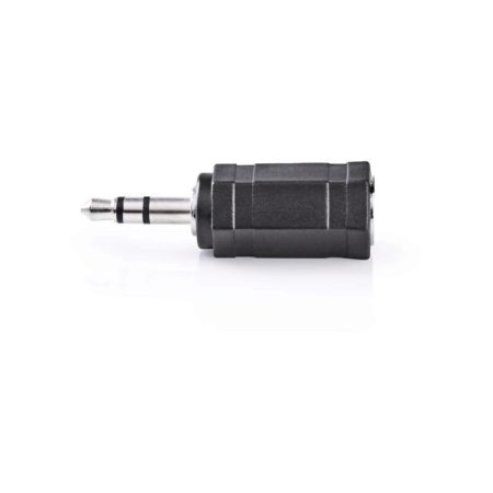 Sztereó audió adapter | 3,5 mm-es Dugasz - 2,5 mm-es Aljzat | 10 darabos | Fekete