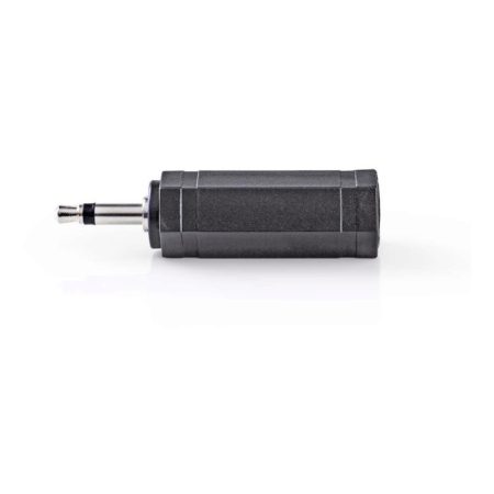 Monó audió adapter | 3,5 mm-es Dugasz - 6,35 mm-es Aljzat | 10 darabos | Fekete