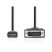 HDMI™ - DVI Kábel | HDMI™ Csatlakozó - DVI-D 24+1 pólusú dugasz | 10 m | Fekete
