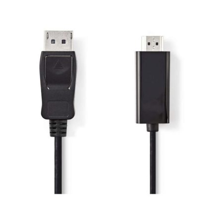 DisplayPort - HDMI™ kábel | DisplayPort-dugasz - HDMI™ Csatlakozó | 2,0 m | Fekete
