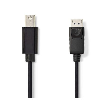 Mini DisplayPort - DisplayPort Kábel | Mini DisplayPort-dugasz - DisplayPort-dugasz | 2,0 m | Fekete