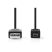 USB 2.0 kábel | A Dugasz - Hirose Mini 4 tűs Dugasz | 2,0 m | Fekete