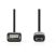 USB 2.0 OTG kábel | Mikro B Dugasz - A Aljzat | 0,2 m | Fekete
