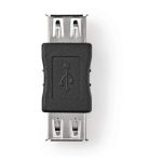 USB 2.0 Adapter | A Aljzat - A Aljzat | Fekete