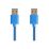 USB 3.0 kábel | A Dugasz - A Dugasz | 2,0 m | Kék