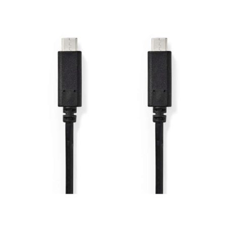 USB 3.1 Kábel (1. Gen.) | C Típusú Dugasz - C Típusú Dugasz | 1,0 m | Fekete