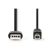 USB 2.0 kábel | A Típusú Dugasz - USB B Típusú Dugasz | 2,0 m | Fekete