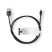 USB 2.0 kábel | A Típusú Dugasz - Mikro B Típusú Dugasz | 1,0 m | Fekete