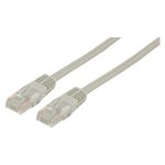   Cat 5e UTP Hálózati Kábel | RJ45 (8P8C) Dugasz - RJ45 (8P8C) Dugasz | 0,5 m | Szürke