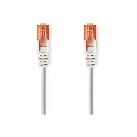 Cat 6 UTP Hálózati Kábel | RJ45 (8P8C) Dugasz - RJ45 (8P8C) Dugasz | 1,0 m | Szürke