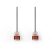 Cat 6 F/UTP Hálózati Kábel | RJ45 (8P8C) Dugasz - RJ45 (8P8C) Dugasz | 2,0 m | Szürke