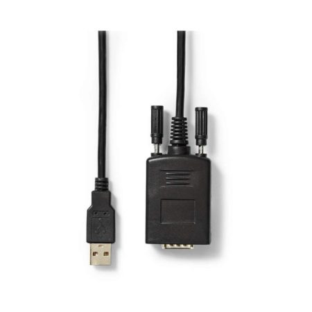 Konverter | USB A dugasz - RS232 dugasz | USB 2.0 | 0,9 m-es kábel