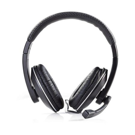 PC headset | Teljes fület befedő kialakítás | Mikrofon | Dupla 3,5 mm-es Csatlakozó