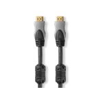   Nagy sebességű HDMI™-kábel Ethernettel | HDMI™-csatlakozó–HDMI™-csatlakozó | 0,75 m | Antracit