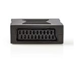 SCART-adapter | SCART-aljzat - SCART-aljzat | Fekete