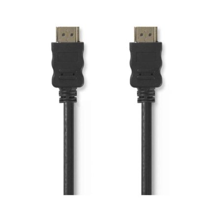 Nagy sebességű HDMI™ kábel Ethernet átvitellel | HDMI™ Csatlakozó - HDMI™ Csatlakozó | 1,0 m | Fekete