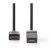 Nagy sebességű HDMI™ kábel Ethernet átvitellel | HDMI™ Csatlakozó - HDMI™ Forgatható Csatlakozó | 1,5 m | Fekete