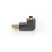 HDMI-adapter | HDMI-csatlakozó - HDMI-aljzat | 270°-ban Hajlított | Fekete