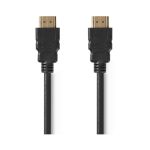   Nagy sebességű HDMI™ kábel Ethernet átvitellel | HDMI™-csatlakozó – HDMI™-csatlakozó | 1,0 m | Fekete