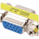 VGA-Adapter VGA Aljzat - VGA Aljzat Fém