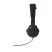 Vezetékes Fejhallgatók | Fülre illeszkedő | Összehajtható | 1,2 m-es Kerek Kábel | Fekete