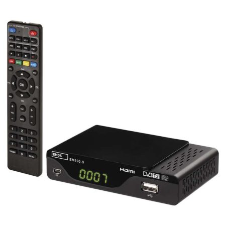 Set top box EM190-S HD DVB-T2 Mindig TV szabadon fogható adások vételére Set top box EM190-S HD DVB-T2 Mindig TV szabadon fogható adások vételére