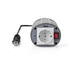   Tápinverter Módosított Szinuszhullám | 12 V DC - 230 V AC | 150 W | 1 db Schuko / 1 db USB-kimenet