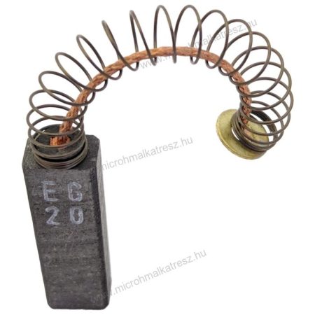 SZÉNKEFE 6x9x32 EG20 D05-473 rugós, vezetékes