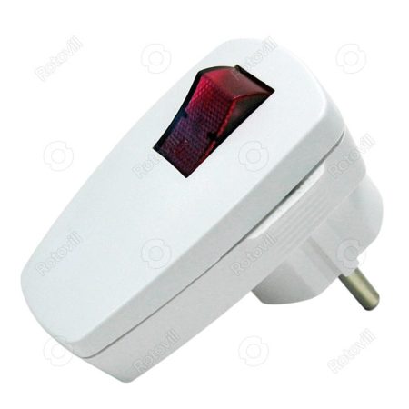 KAPCSOLÓS DUGVILLA (FÖLDELT), JELZŐFÉNNYEL