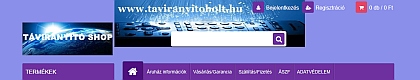 Távirányító webáruház