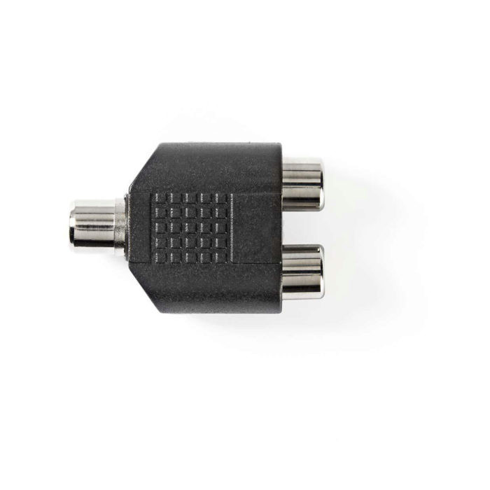 Mélynyomó-adapter | RCA-aljzat - 2 db RCA-aljzat